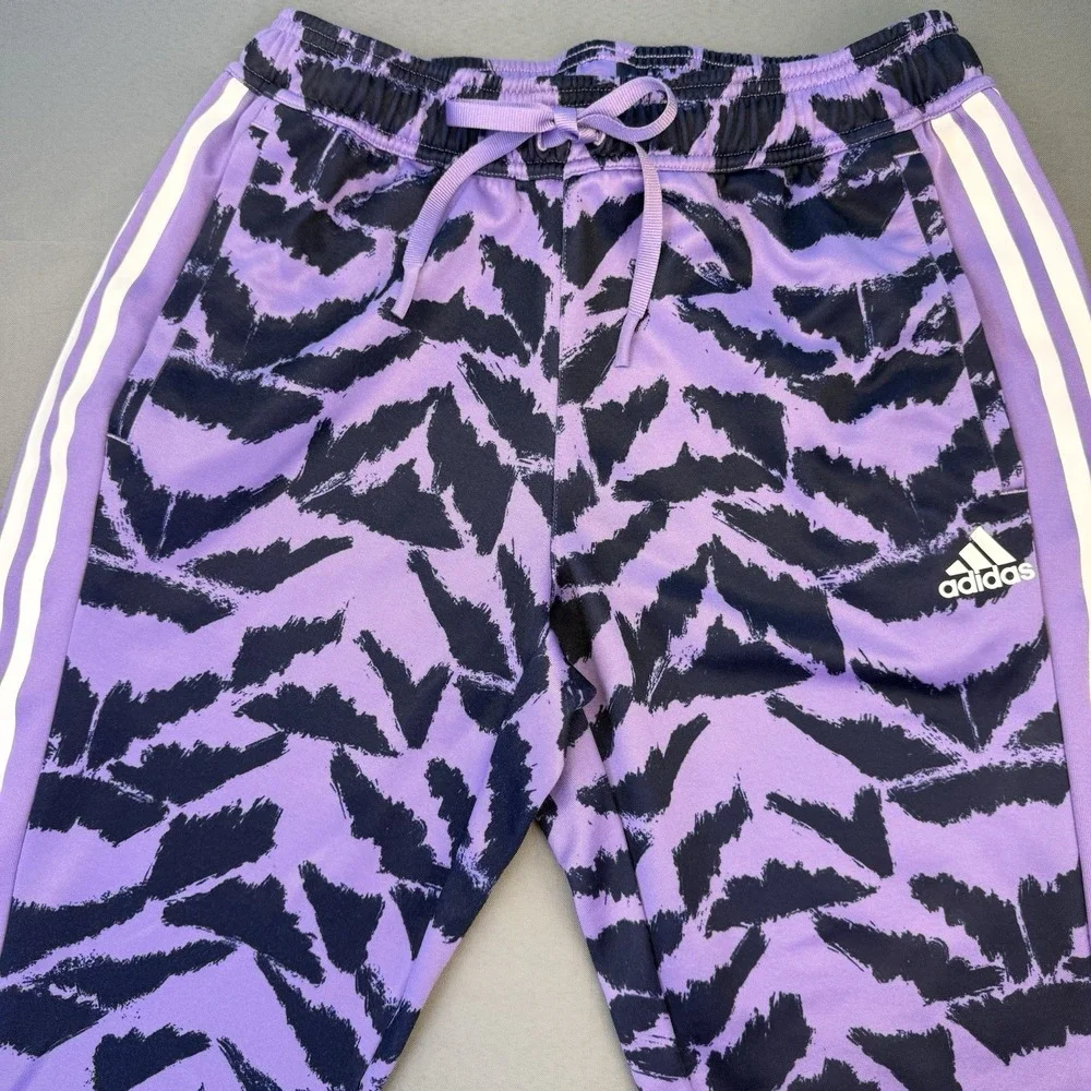 adidas Men's Sportswear Tiro Lifestyle Track Pants HS3299 Size M Purple Black